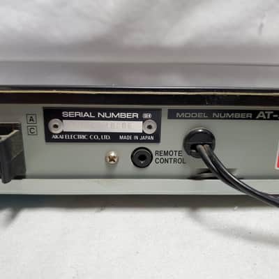AKAI AT-A102 Quartz Synthesizer Tuner #806 Good Used Working Vintage Condition - image 8