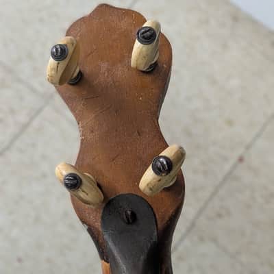 1915 Bruno Openback Tenor Banjo — Vintage Repair Project, Most Original Parts image 11