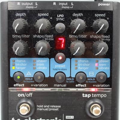 TC Electronic Nova Modulator NM1 NM-1 Guitar Effect Pedal image 3