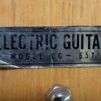 Vintage 1966 White Guyatone LG-65T Single Coil Pickups Whammy Pro Setup Gigbag image 11