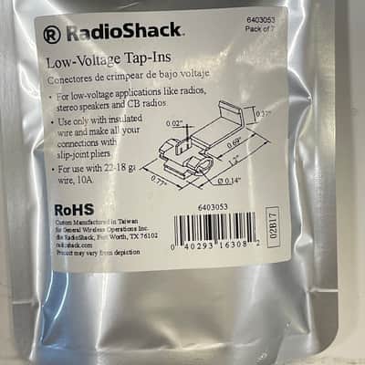Radio Shack Low Voltage Tap Ins - Package of (7) image 2
