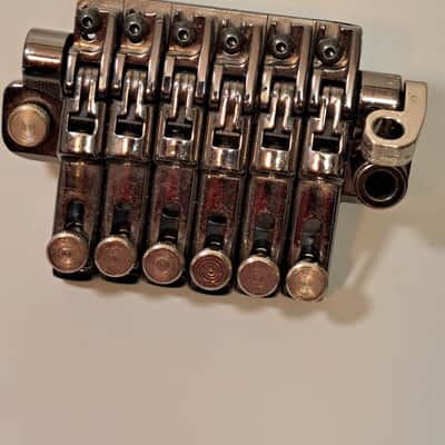 Ibanez Edge Zero II Tremolo System Floyd Rose Style Bridge 2000's - Cosmo Black - Plus Frame And Parts image 10