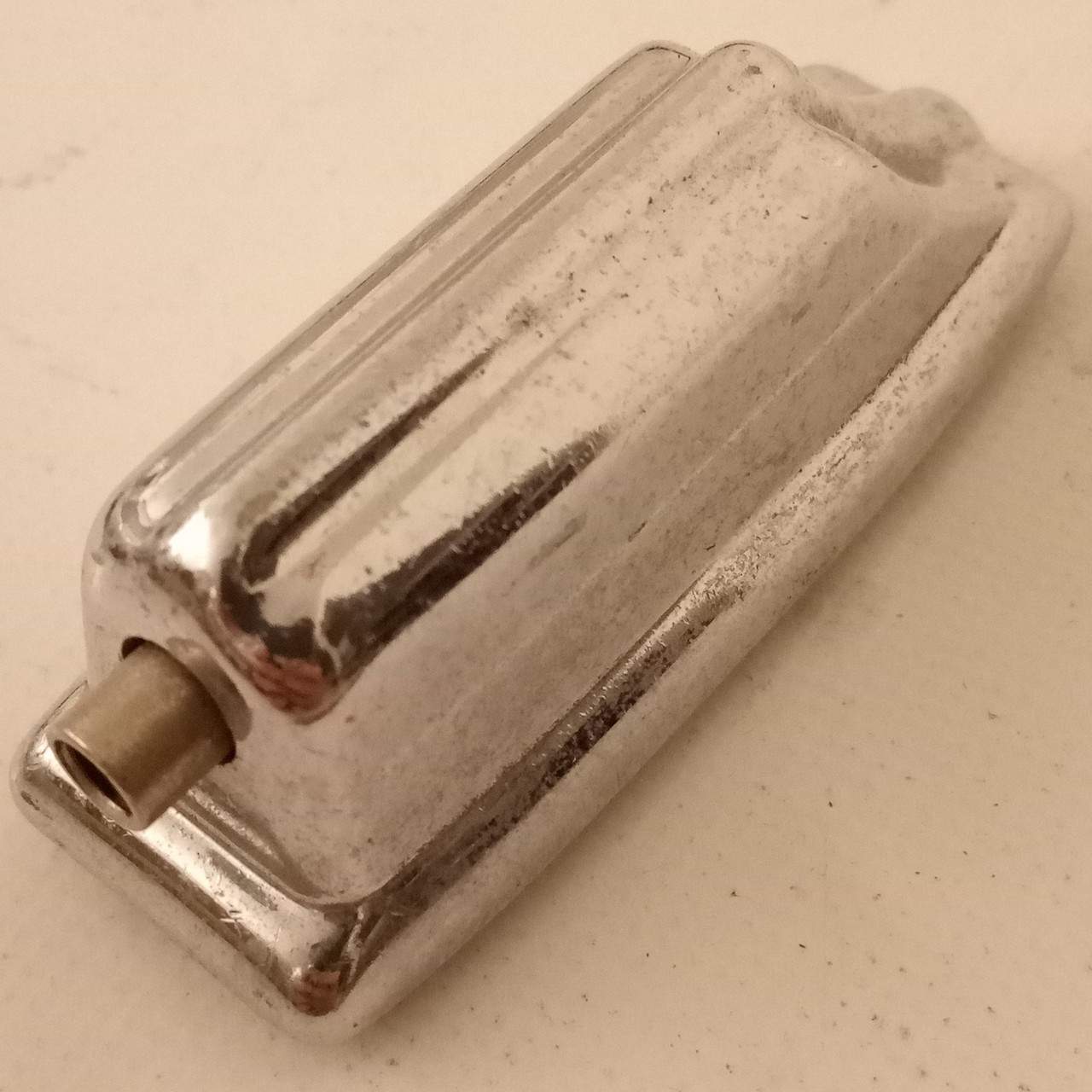 Rogers Beavertail Bass 2.25"Drum Lug Chrome Fullerton Powertone Vintage 60s USA — main photograph