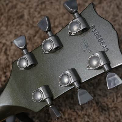 Video! 1986 Gibson Les Paul Custom Charcoal Metallic / Gun Metal Grey image 14