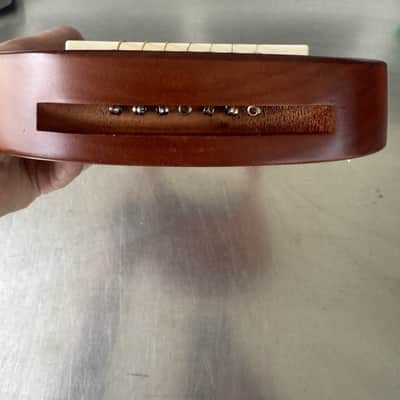 NIB-7 String Lyre Harp Instrument with Tuning Wrench,Metal Strings,Bag, Mahogany Body and Bone Saddle,Lyre Harp Kit Gift for Kids Adults Beginner image 6