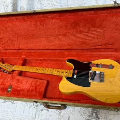 1996 Fender American Vintage Series '52 Reissue Telecaster 7lbs 11oz Butterscotch Blonde Oscar Pallares WOW!! image 4