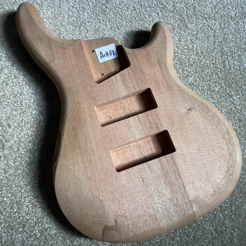 Mahogany 5 String Electric Bass Body image 1