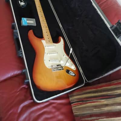 Fender American Standard Stratocaster with Maple Fretboard 2008 - 2016 - Sienna Sunburst image 12