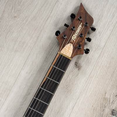 Fibenare Erotic Dalmat Blue Guitar, Ebony Fretboard, Poplar Burl, Tortoise Blue image 9