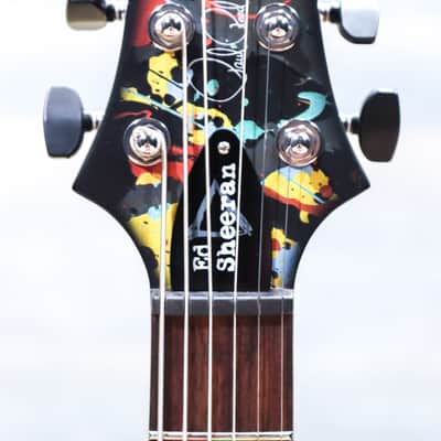 PRS SE Ed Sheeran Cosmic Splash Limited Edition Baritone Electric Guitar w/Bag image 7
