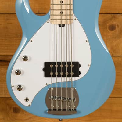 Sterling RAY5LH SUB Series StingRay 5 Bass - Chopper Blue - Left-Handed image 1
