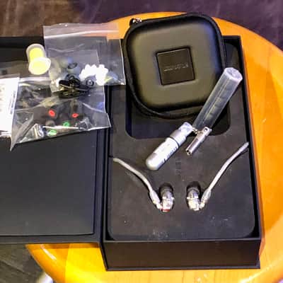 Genuine Fender FXA11 Professional In Ear Monitors, Tungsten