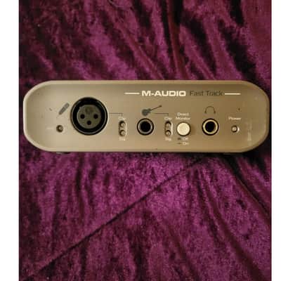 M-Audio Fast Track USB Audio Interface 2000s - Gray image 3