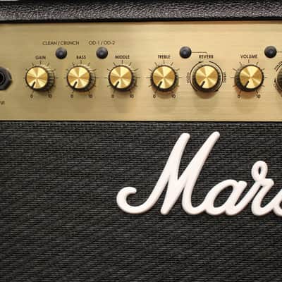 Marshall Gold MG50GFX 50 Watt Guitar Amplifier Combo Black image 3
