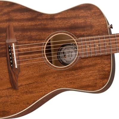 Fender Malibu Special with Bag, All Mahogany, Pau Ferro Fingerboard - Natural image 4