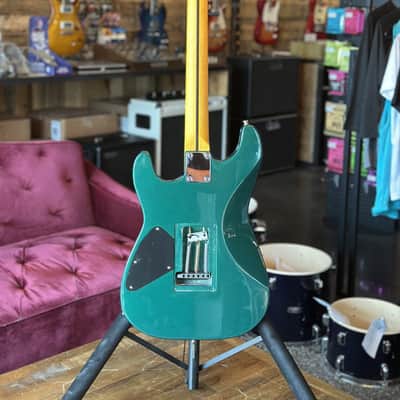 "S-Style" Partscaster with Seymour Duncan JB and Emerson Electronics - Natural Top w/ Green Back image 5