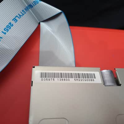 YAMAHA DISK DRIVE D359T5 MITSUMI 5V ORIGINAL PART SY77 SY99 QS300 FLOPPY REPLACE image 5