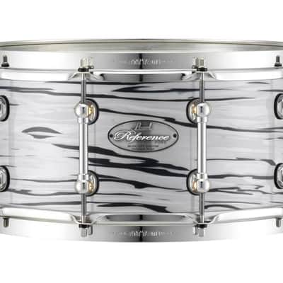Pearl Music City Custom Reference Pure 14"x6.5" Snare Drum ICE BLUE OYSTER RFP1465S/C414 image 11