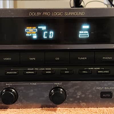 Sony TA-AV521 Integrated Stereo Amplifier 90s - Black image 10