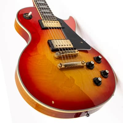 1978 Greco EG-500 Les Paul Custom MIJ Cherry Burst Guitar with Gigbag image 11
