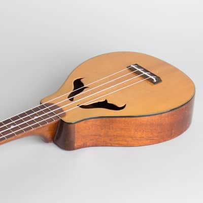 Harmony Roy Smeck Vita-Uke Ukulele, c. 1929, original black chipboard case. image 7