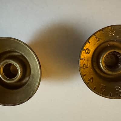 Gibson Les Paul 1980’s - Amber Top Hat knobs set of 2 image 3