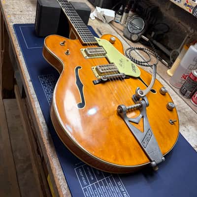 Gretsch 6120 Chet Atkins Nashville 1971 - Orange image 1