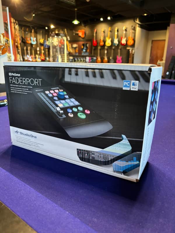 PreSonus FaderPort V2 USB DAW Transport Controller with Motorized Fader 2018 - Present - Black image 1