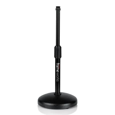 Gator Frameworks Round Base Desktop Mic Stand image 2