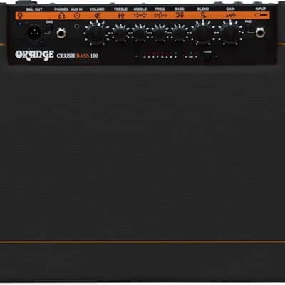Orange Crush Bass 100 Bass Combo Amplifier, 100W, Black image 5
