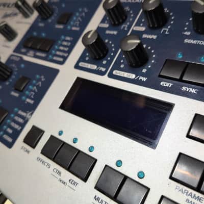 Access Virus Indigo 37-Key Digital Synthesizer 2001 - Silver & Blue image 22