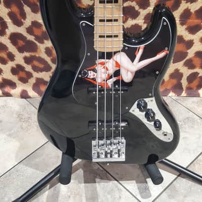 fender getty lee jazzbass 2018 gloss black image 2