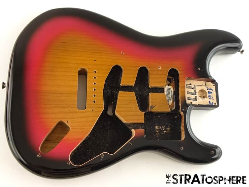 Fender Steve Lacy People Pleaser Strat BODY, Guitar Part, Chaos Burst image 1