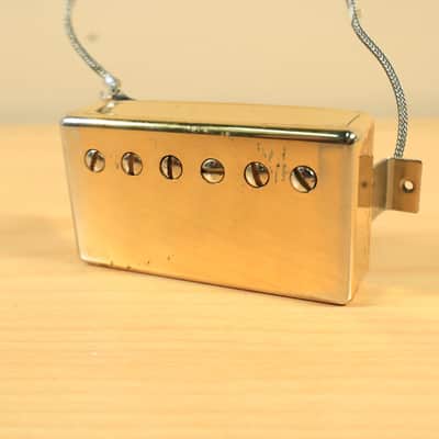 Gibson USA 490R Guitar Humbucker Pickup Neck Gold 8.04ohms Patina image 5