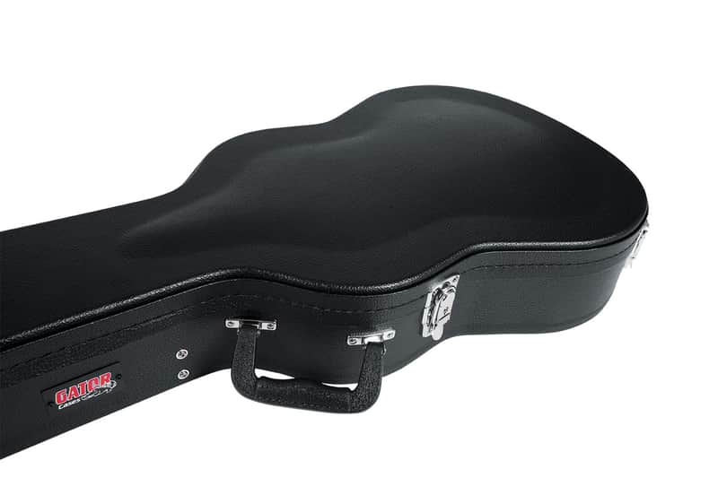 Gator - GWE-LPS-BLK - Electric Guitar Deluxe Wood Case for Gibson Les Paul® - Black (GWE-LPS-BLK) image 1