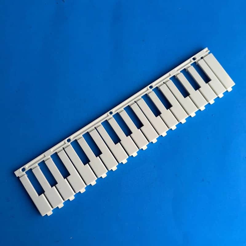 CASIO PT-87 Vintage Music Keyboard Replacement Part: Complete White Keys Set image 1