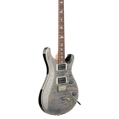 PRS CE24 Electric Guitar with Bolt On Neck with Gig Bag Faded Gray Black image 8