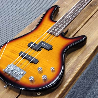 Ibanez Gio GSR200FM 4-String Bass Three Tone Sunburst image 5