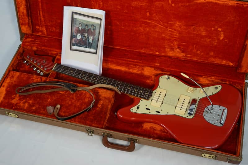 1962 Fender Jazzmaster Dakota Red OHSC image 1