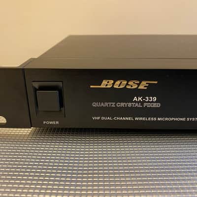 Bose AK-339 VHF Dual Channel Wireless Microphone System W/Case image 7