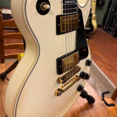 1999 Gibson Les Paul Custom Alpine White OHSC image 6