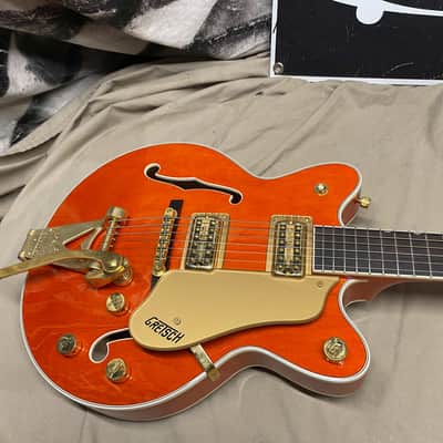 Gretsch G6122 Jr. 6122 Country Classic Junior Guitar with Case MIJ Japan 1999 Orange image 6