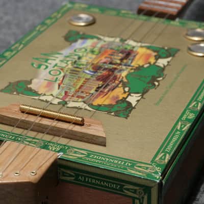 San Lotano Acoustic Cigar Box Ukulele by D-Art Homemade Guitar Co. image 1