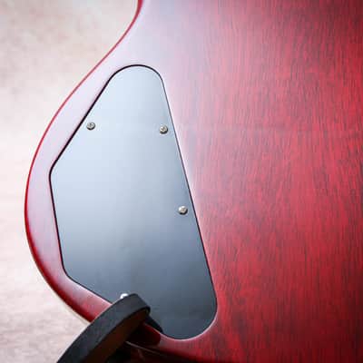 GIBSON USA Custom Shop Special Order M2M SG Custom "Cranberry + Ebony" (2024) image 21