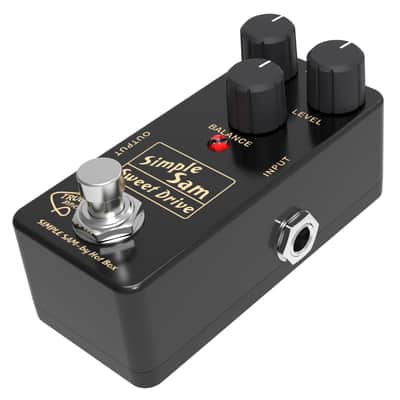 Simple Sam Sweet Drive Analog Overdrive Guitar FX Pedal Bypass Astounding Tone image 4