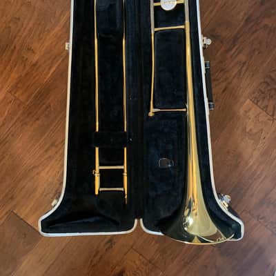 Yamaha YSL-354 Standard Trombone 2010s - Lacquered Brass image 1