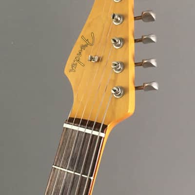 LEFTY! Vintage Fender Stratocaster 1987 Purple Haze Sunburst Metallic Rare Strat Guitar Relic Kuwabara 7.2 lb HSC image 4