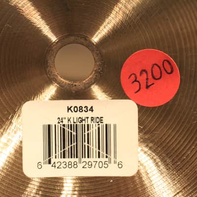 Zildjian K Light Ride 24" Cymbal - Demo! image 7