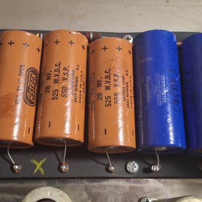 1965 Fender Bassman Rare  AA165  Circuit  - Black image 17
