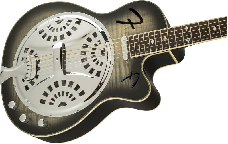 Fender Roosevelt Resonator CE w/ Electronics Moonlight Burst image 1